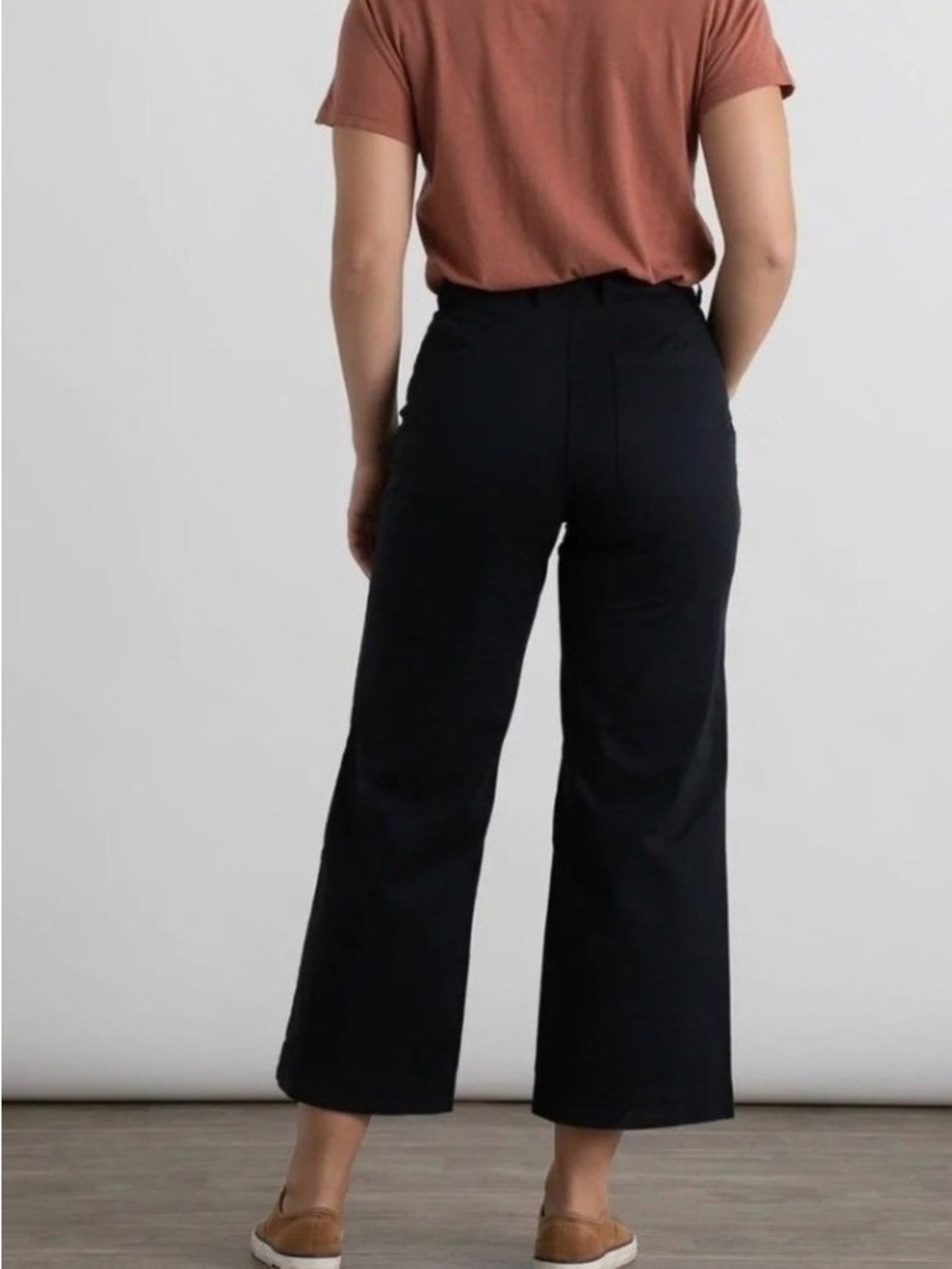 Bridge & Burn Cropped Pants in Black Waist 30 - Picture 7 of 7